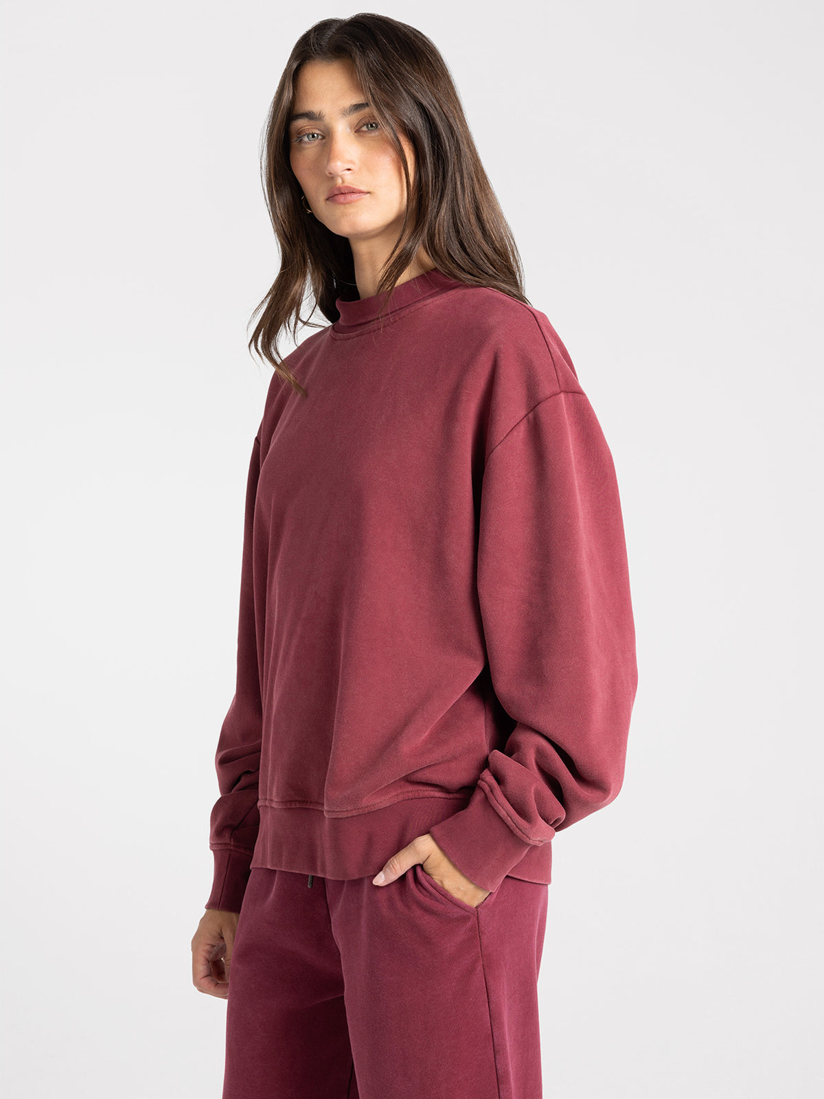 ASHFORD MOCKNECK SWEATSHIRT