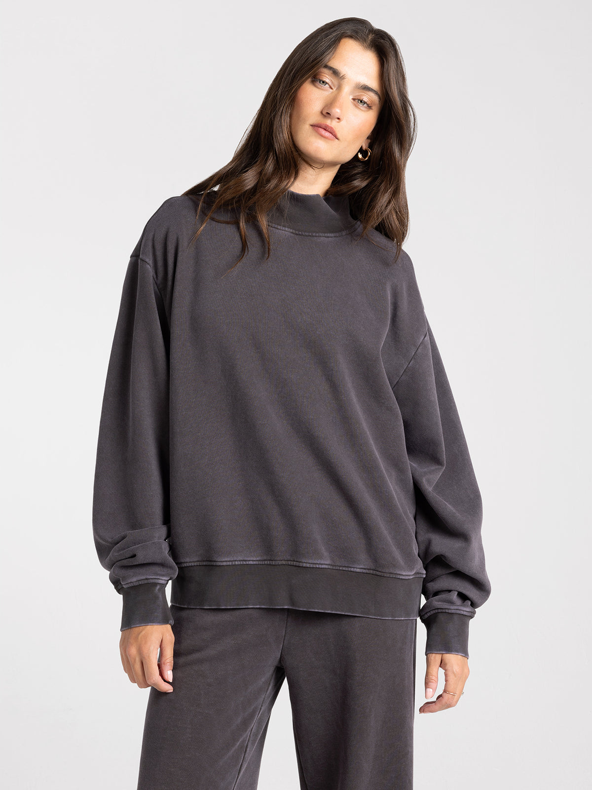 ASHFORD MOCKNECK SWEATSHIRT