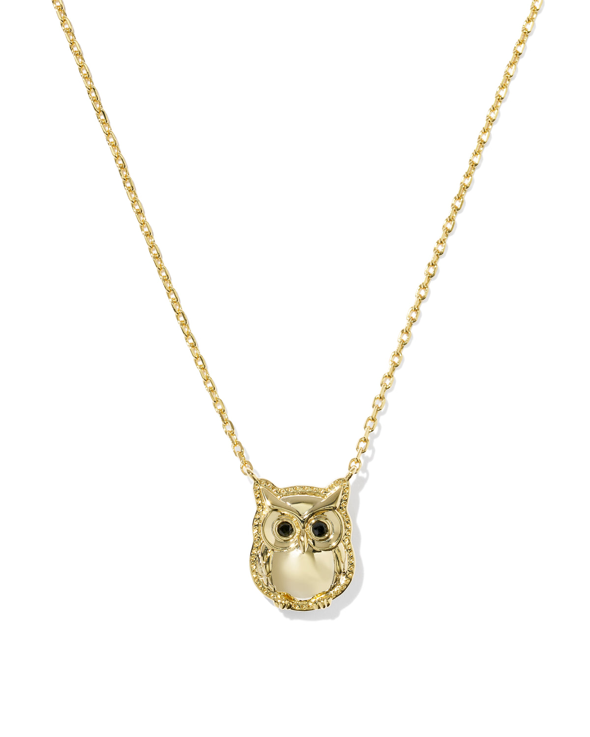 OWL SHORT PENDANT NECKLACE