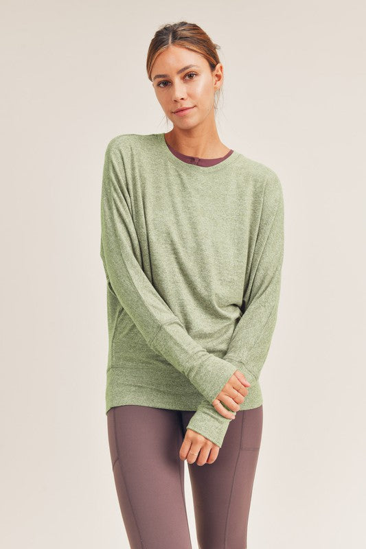 Cozy as a Bunny Dolman Top