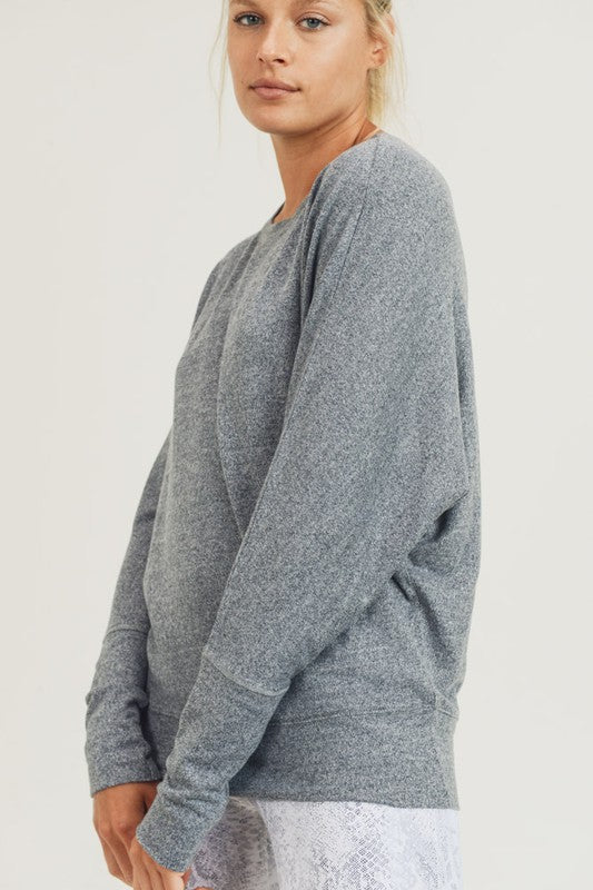 Cozy as a Bunny Dolman Top