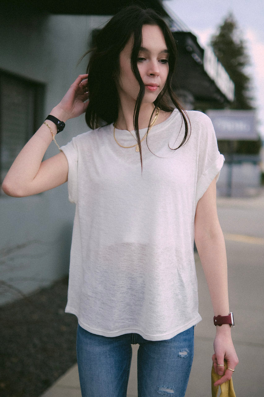 YORK ROUND NECK TEE
