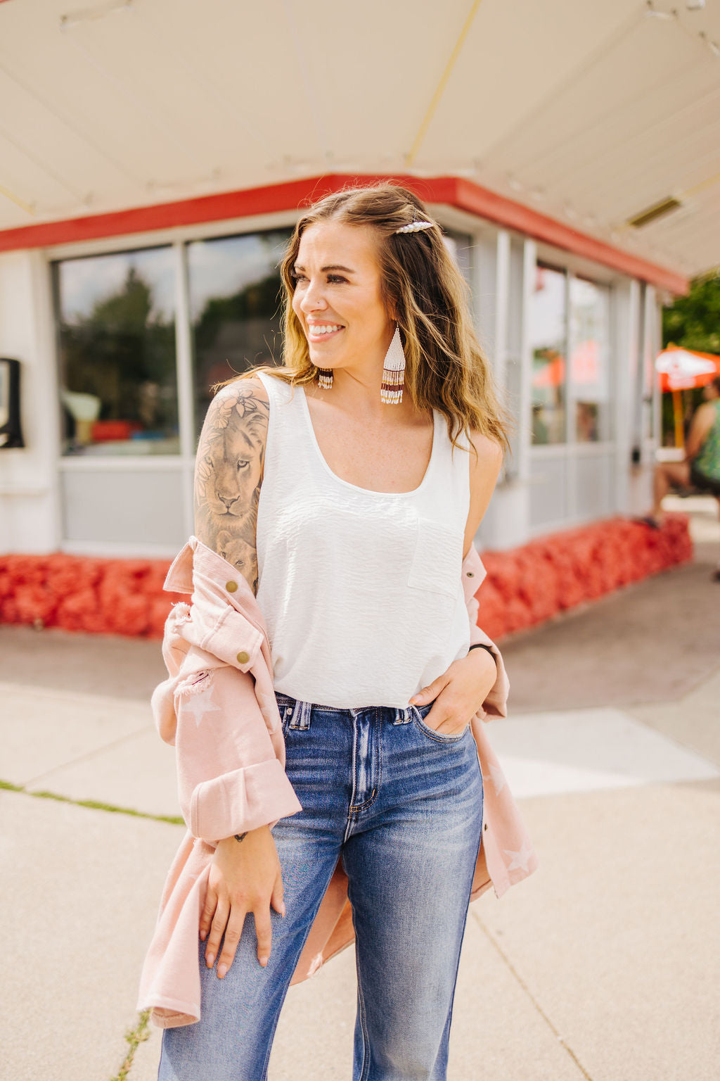 LYNLEY TANK BLOUSE