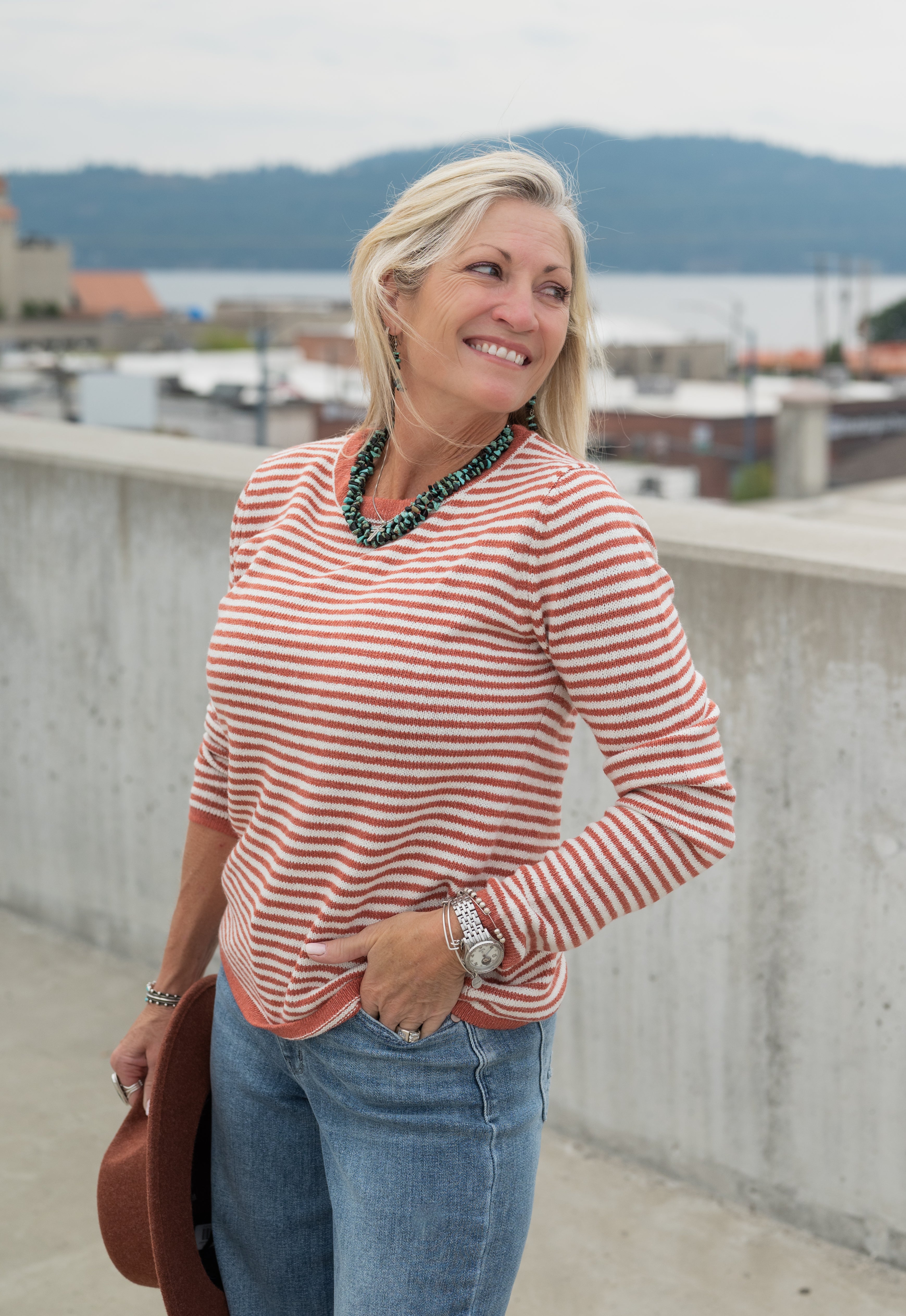 IDA STRIPE SWEATER