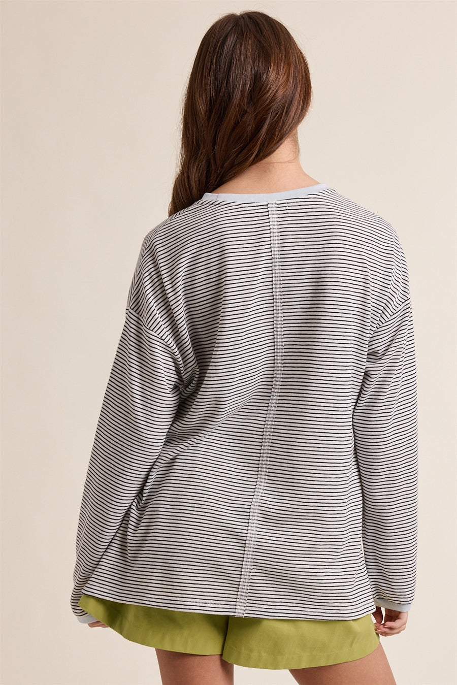 GERTIE STRIPE LS