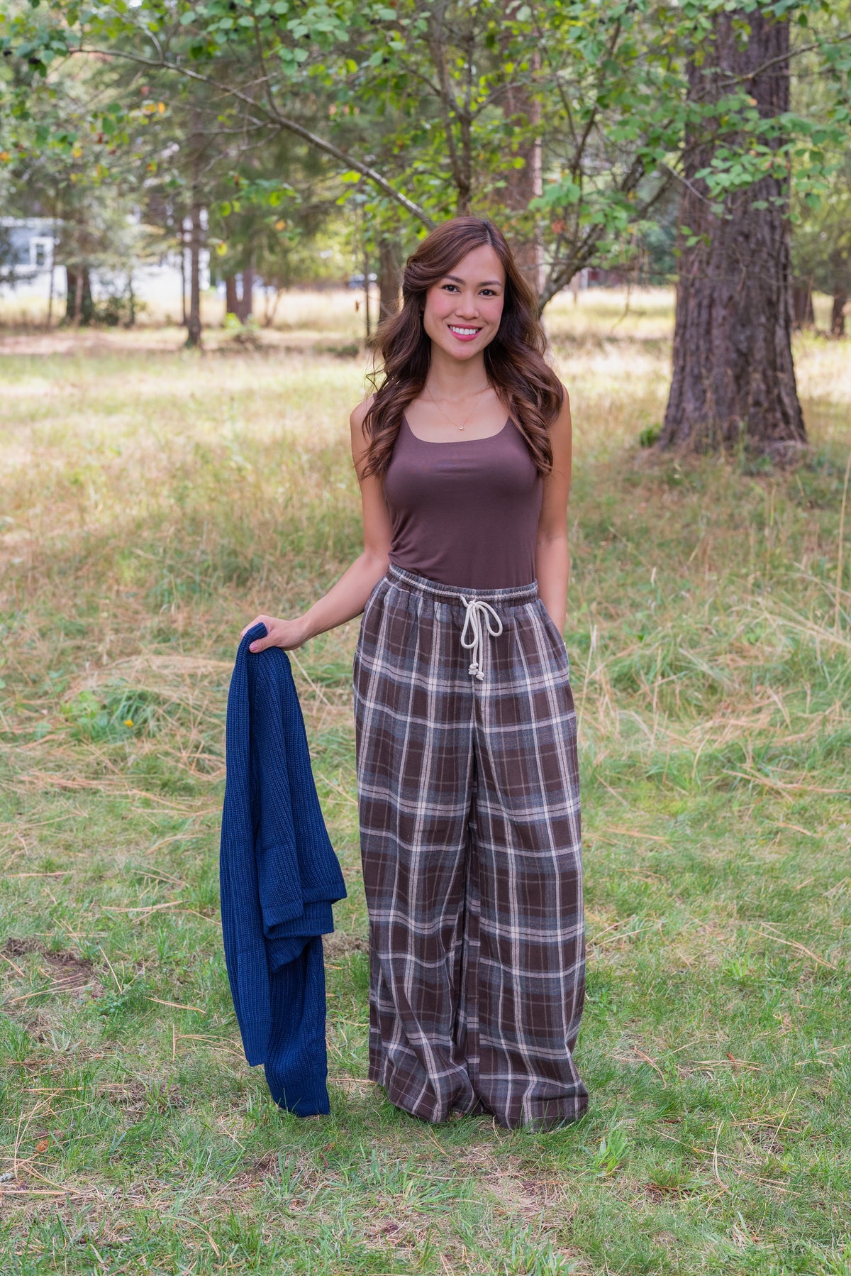 COZY CABIN PLAID PANTS