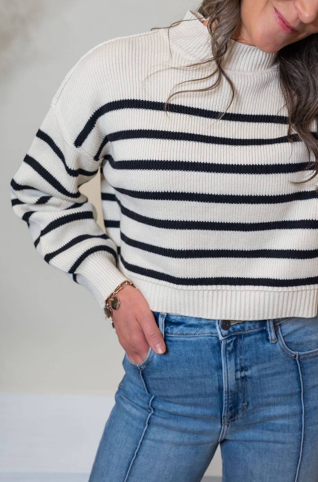 MILA STRIPE SWEATER