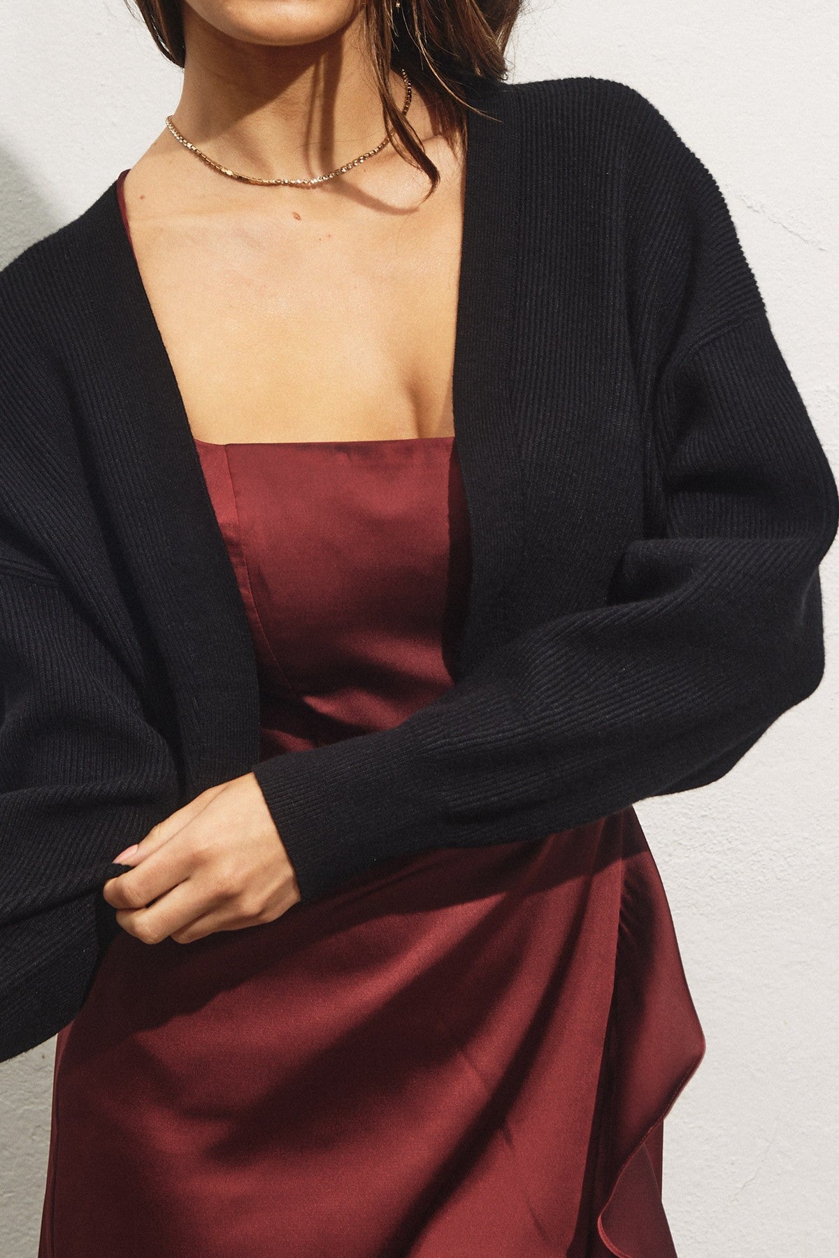 MYRTLE SHRUG CARDI