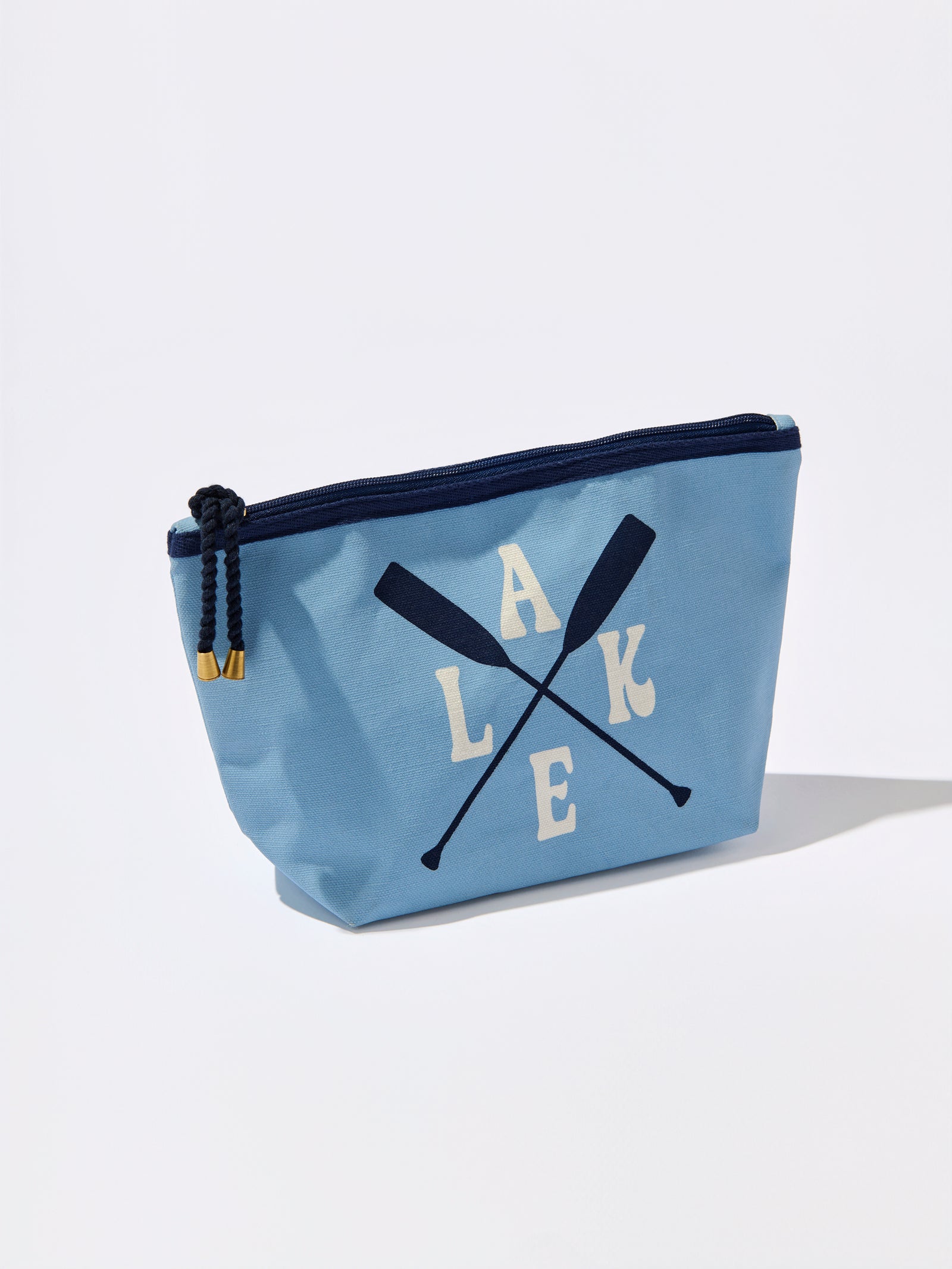 "Lake" Oars Zip Pouch