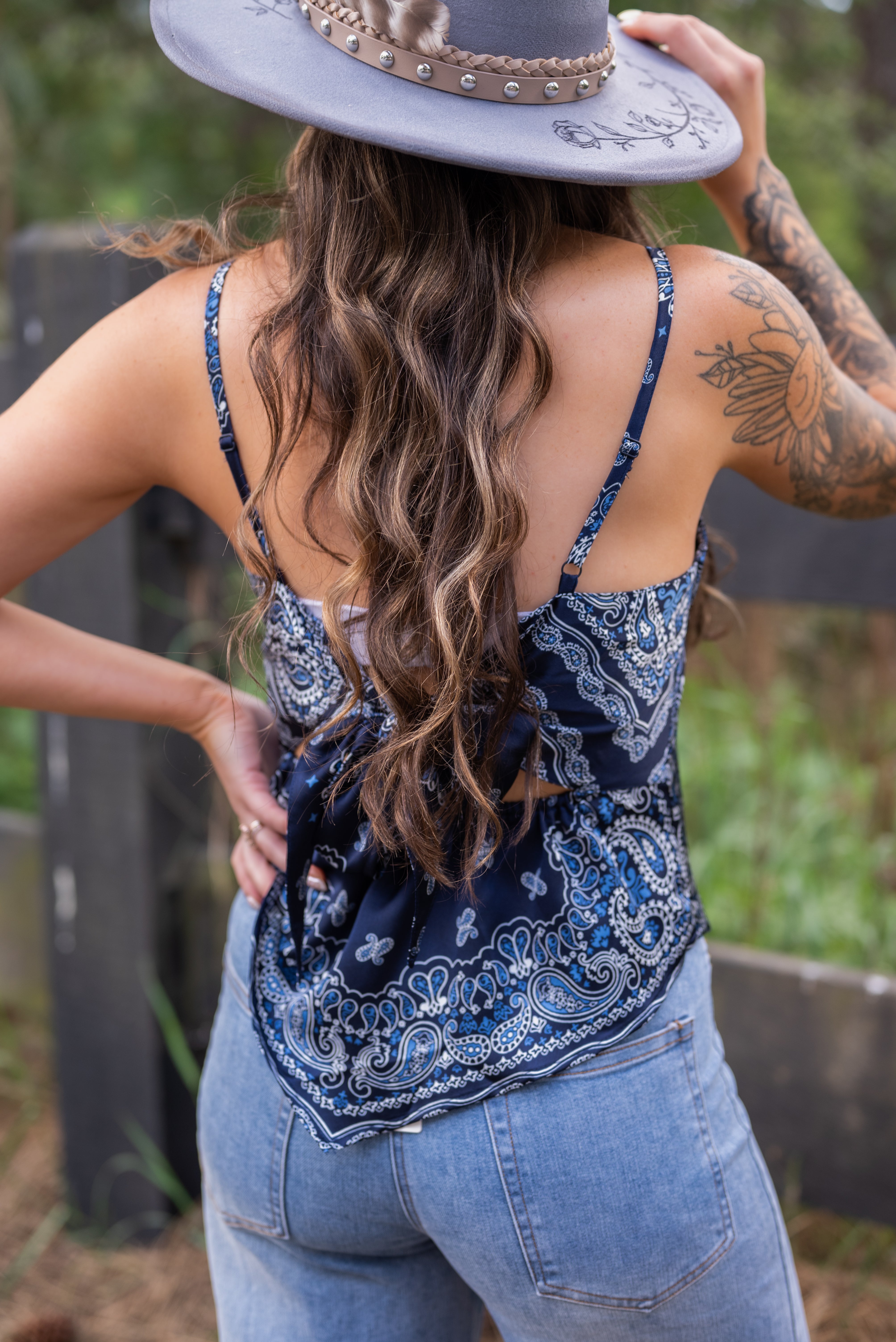 EMMA BANDANA TOP