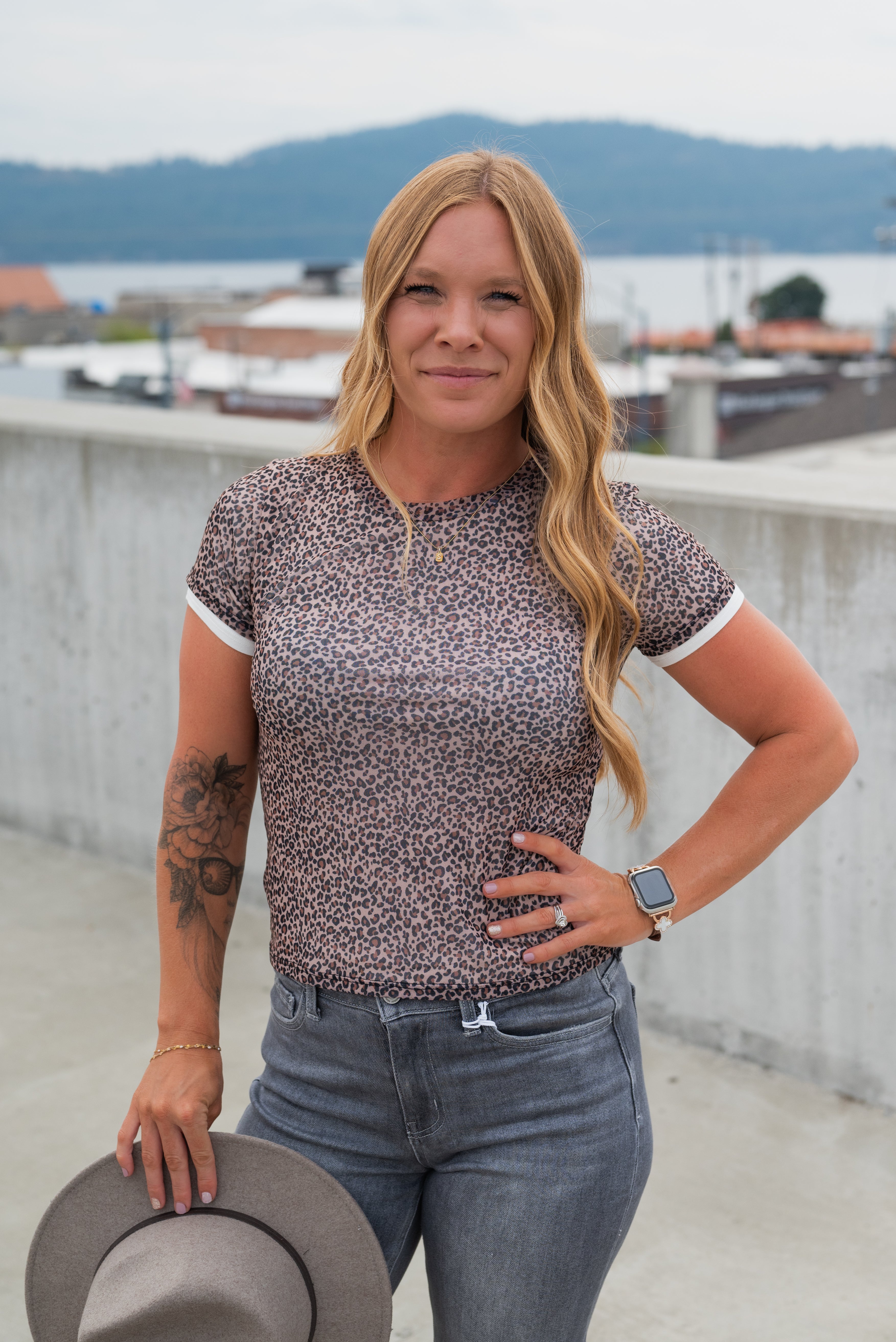 ODESSA LEOPARD TOP