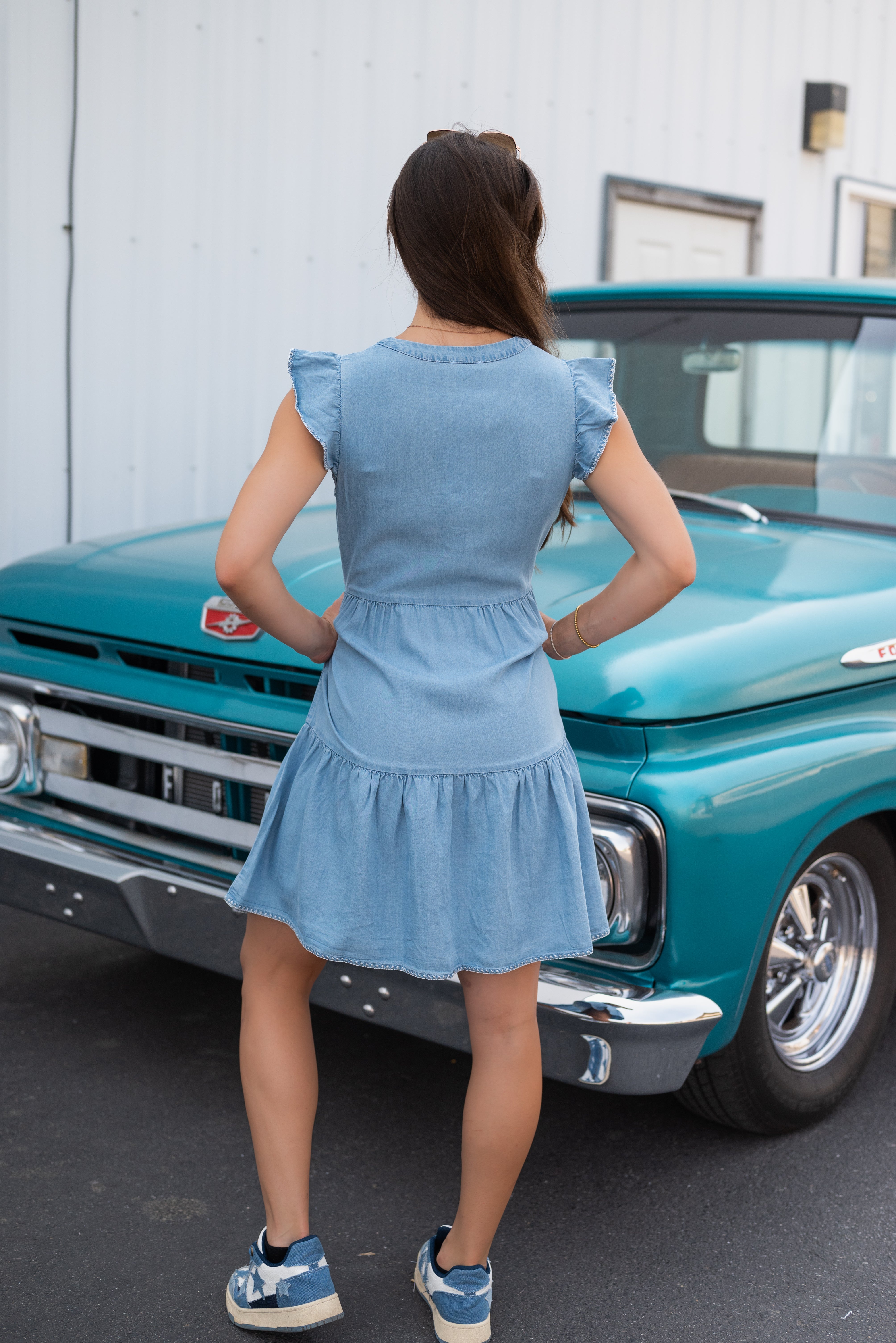 SHAKURA TIERED DRESS