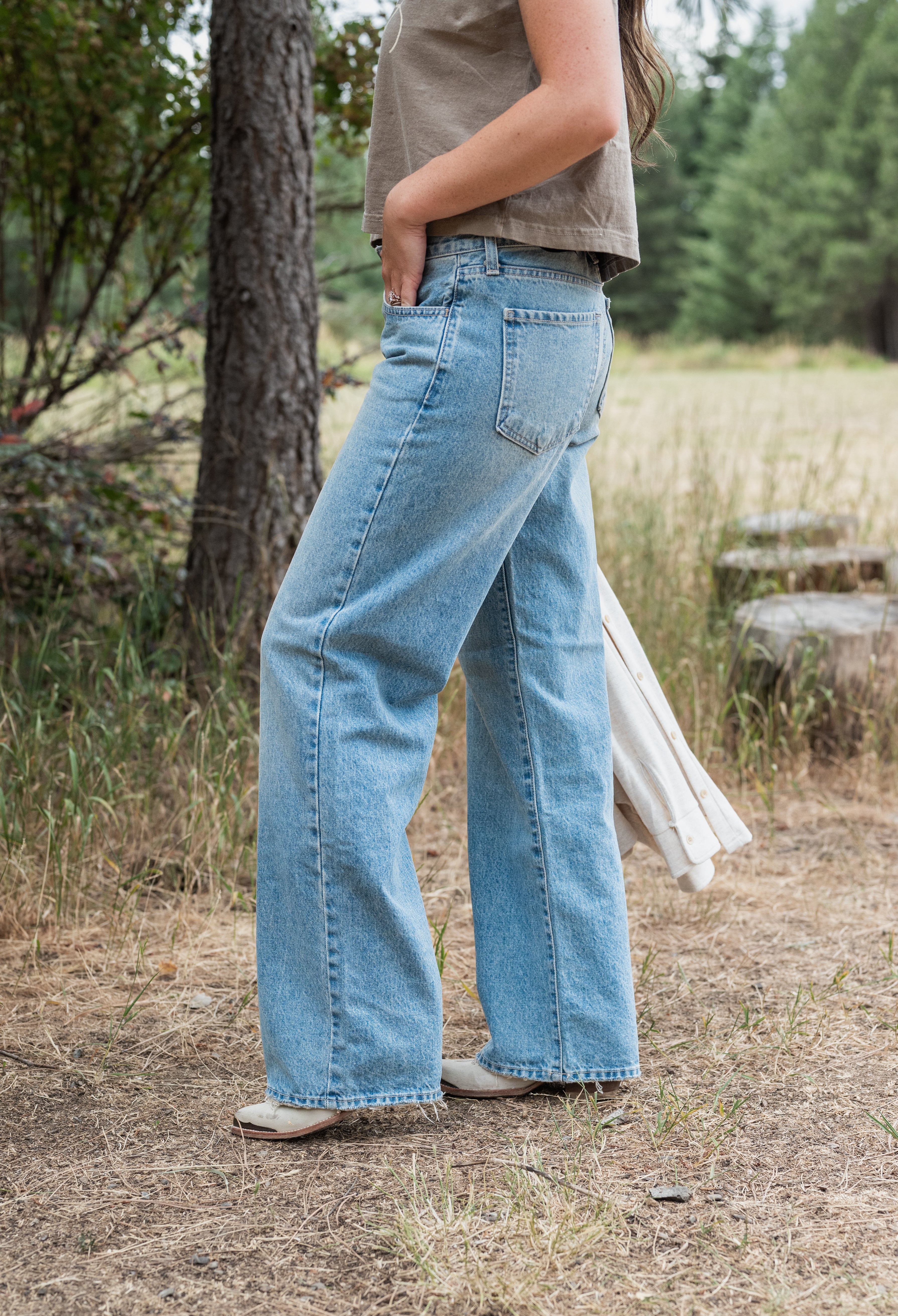 SAVANNA LOW RISE BAGGY JEAN