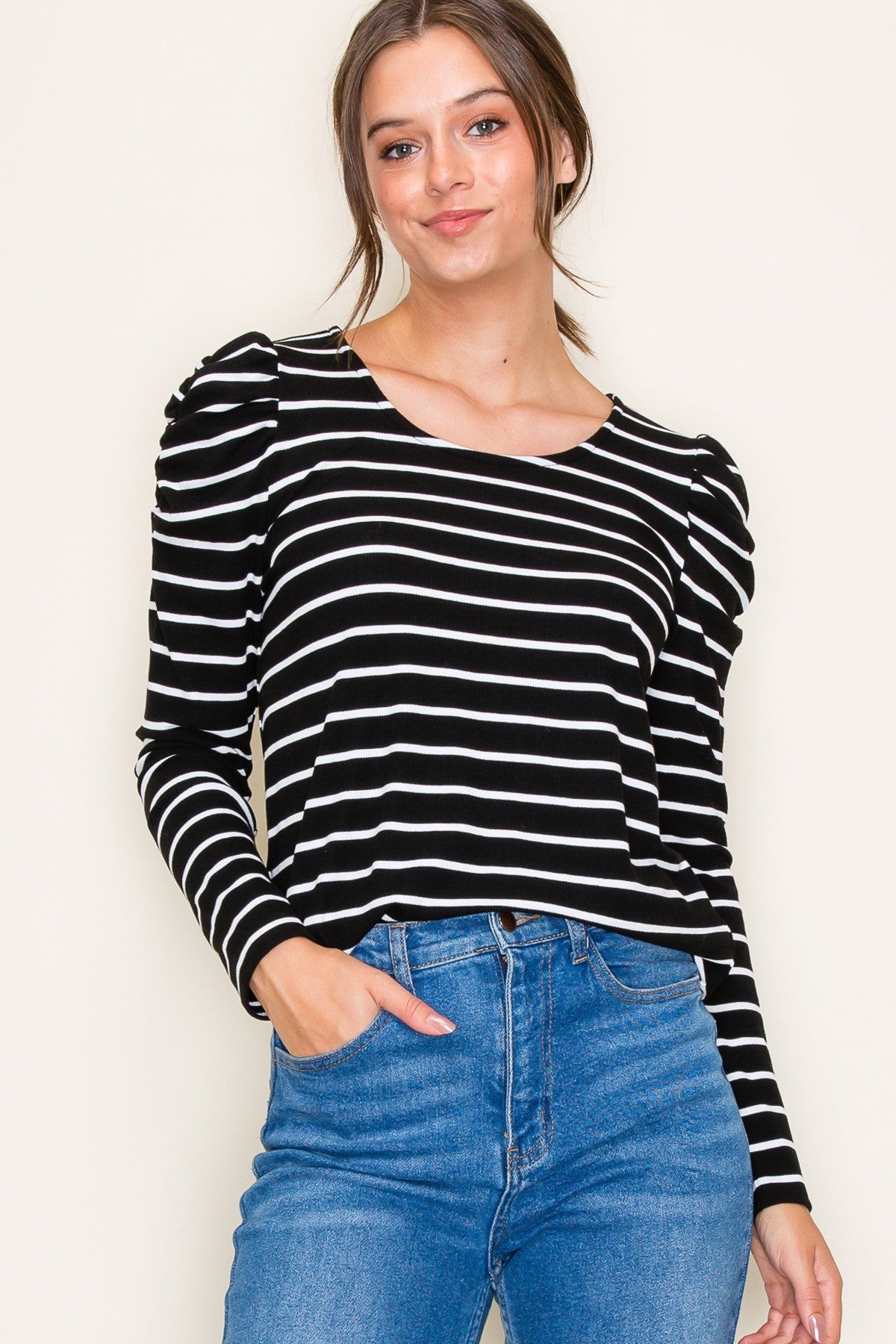DIANNE STRIPED TOP