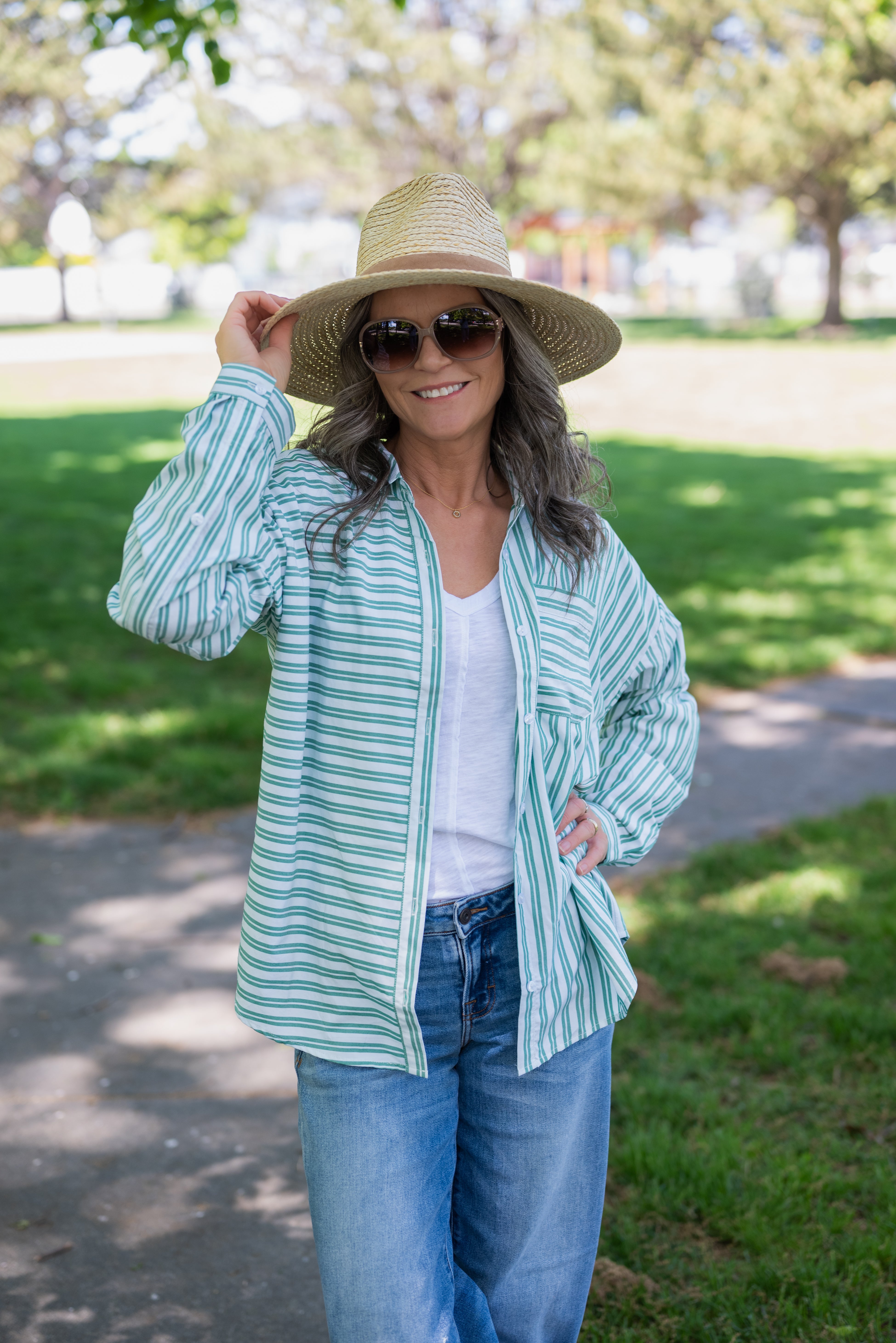 LUPE STRIPED SHIRT