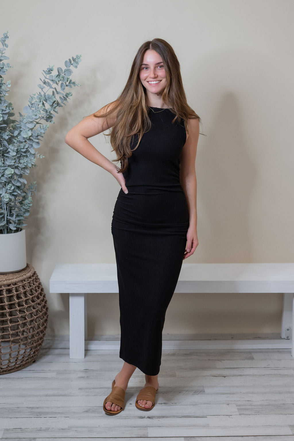 WILLOWBROOK MIDI DRESS