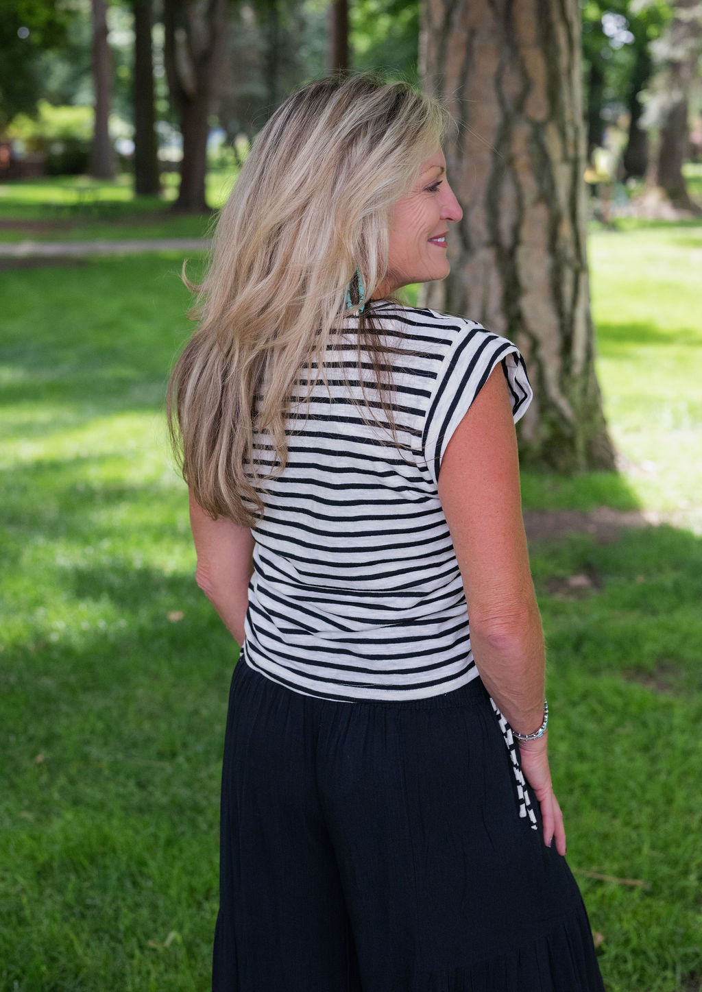 AIMEE STRIPE TOP