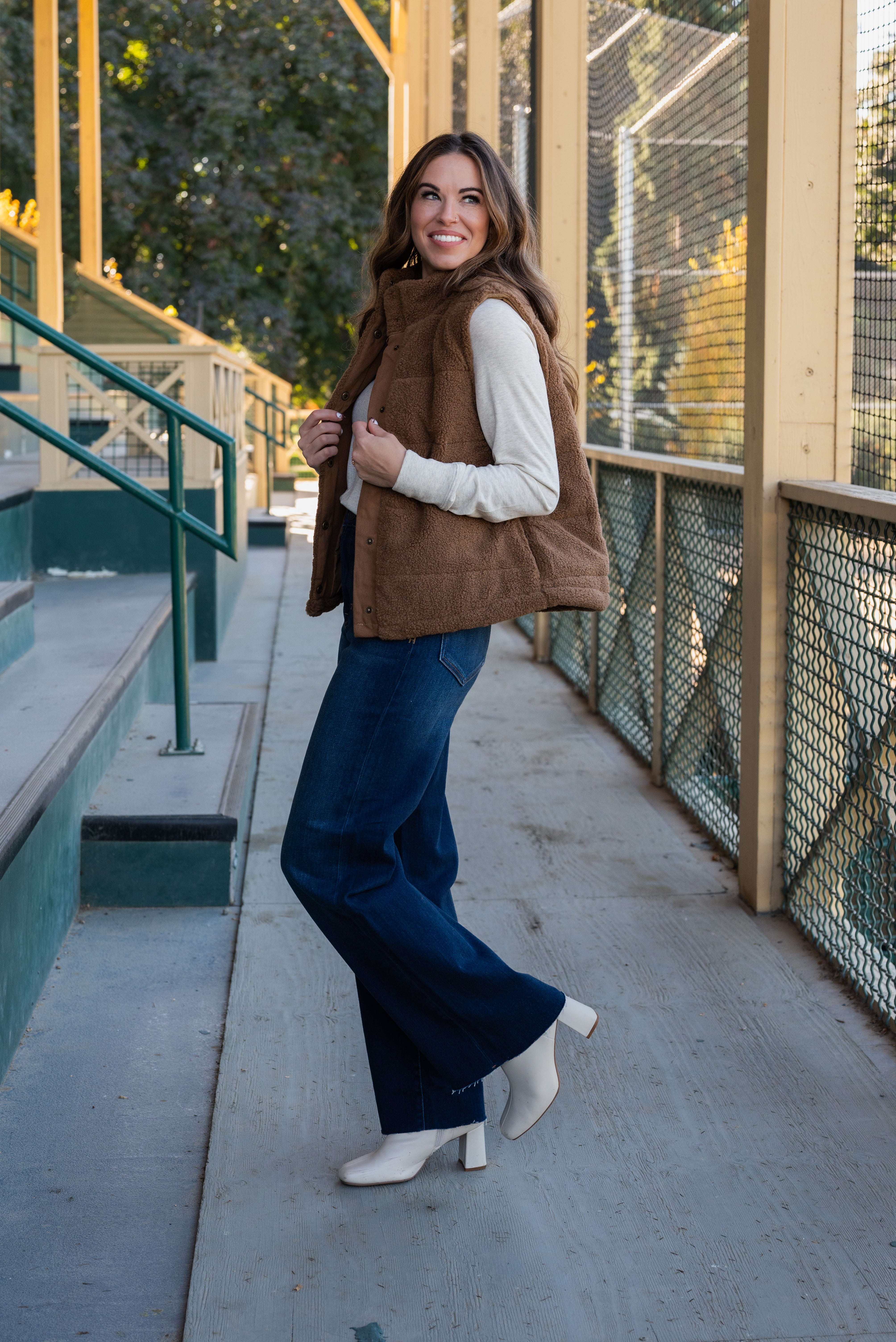 CAMERON TEDDY PUFF VEST