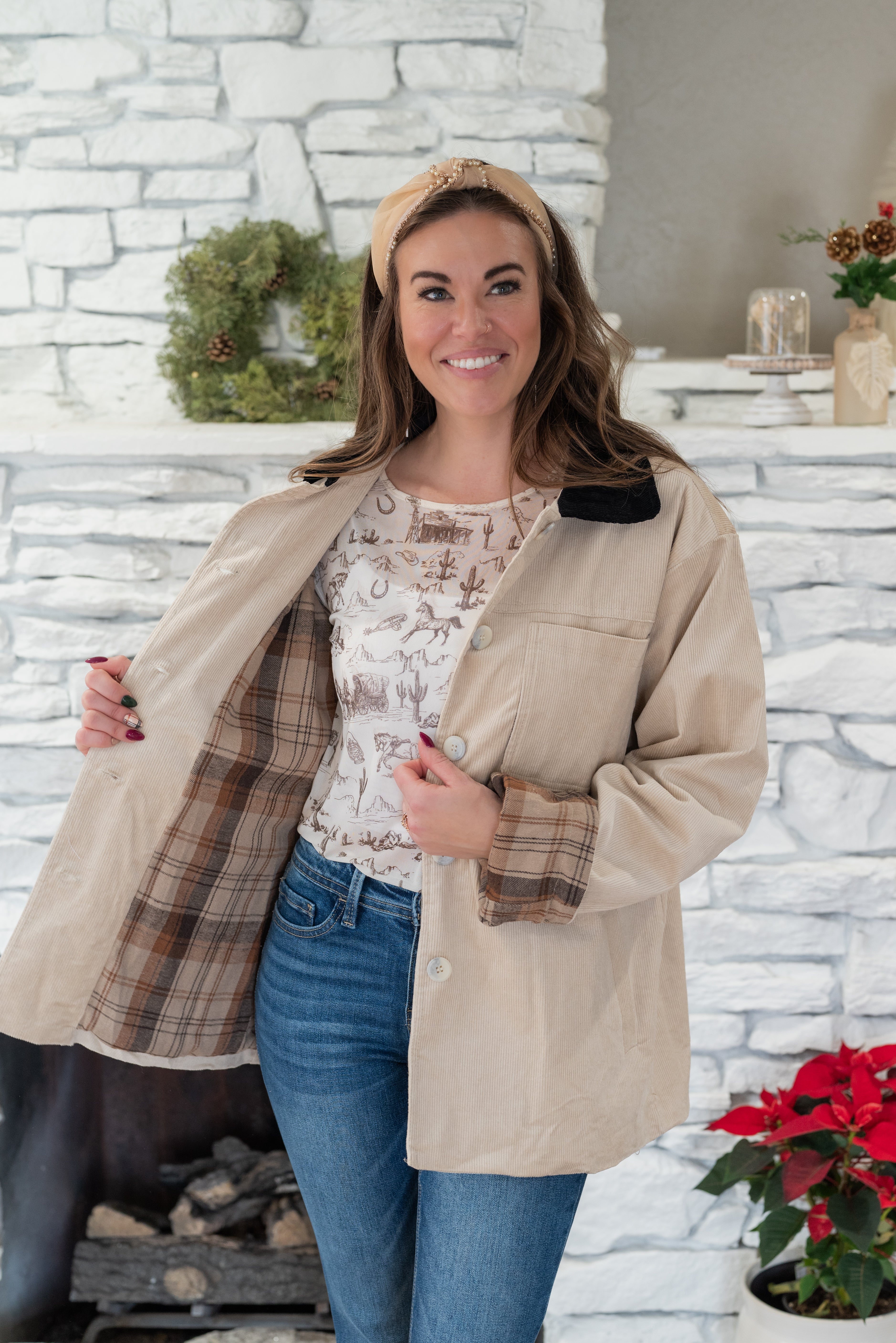 ANDREA CORDUROY JACKET