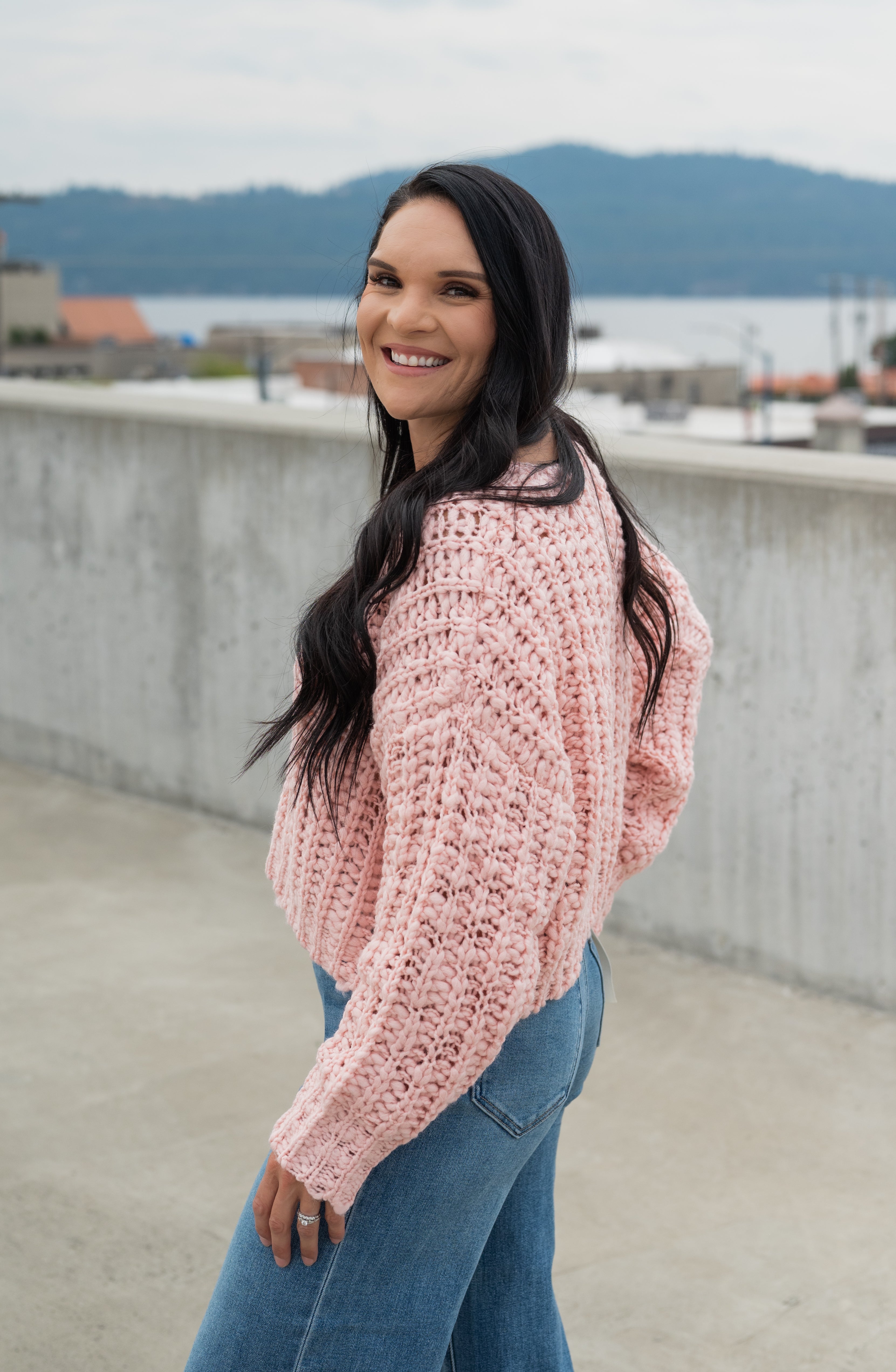 CARISSA POPCORN SWEATER