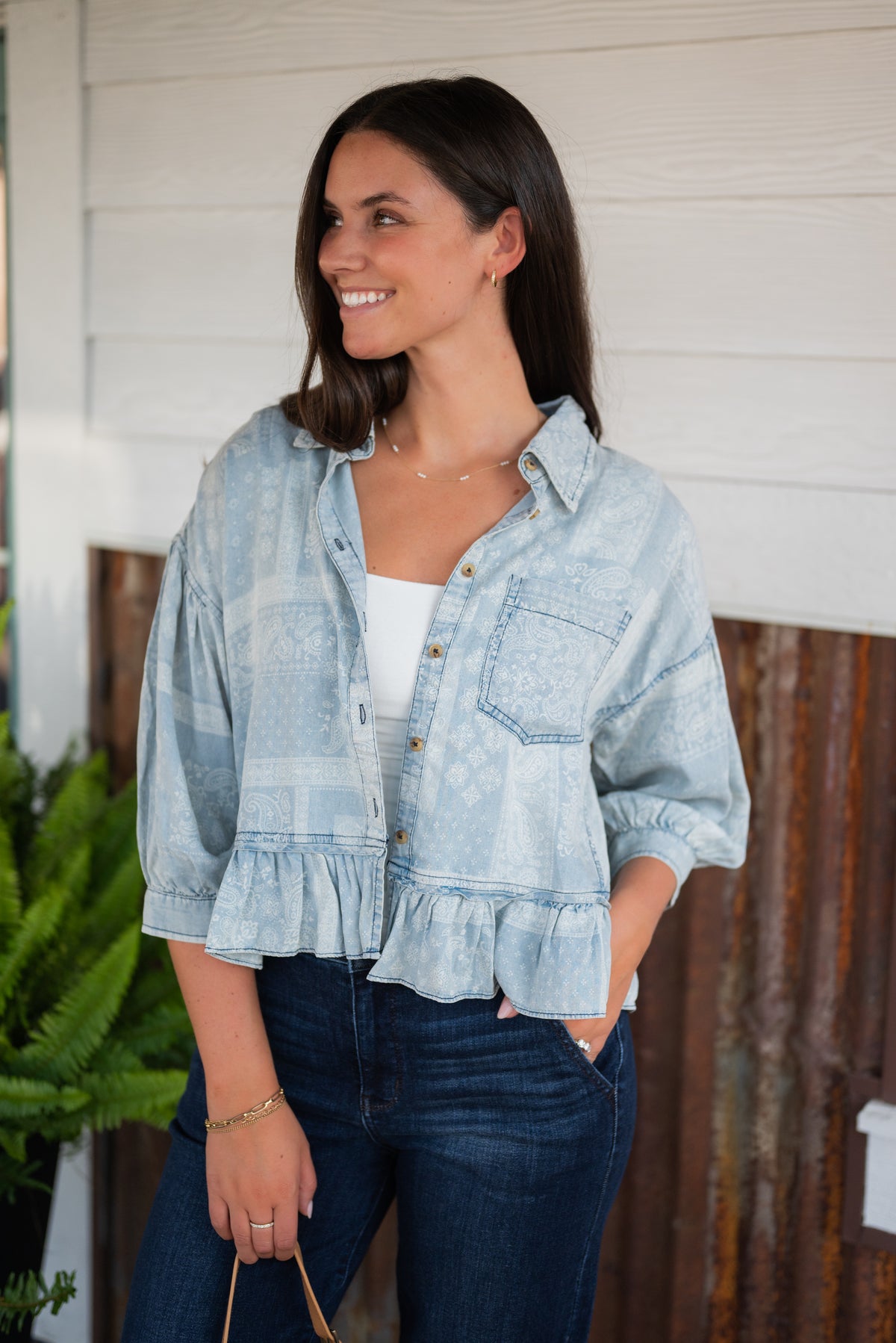 GINNIE PAISLEY SHIRT