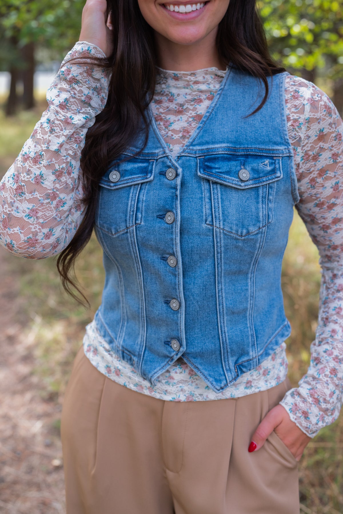 ISADORA LACE TOP