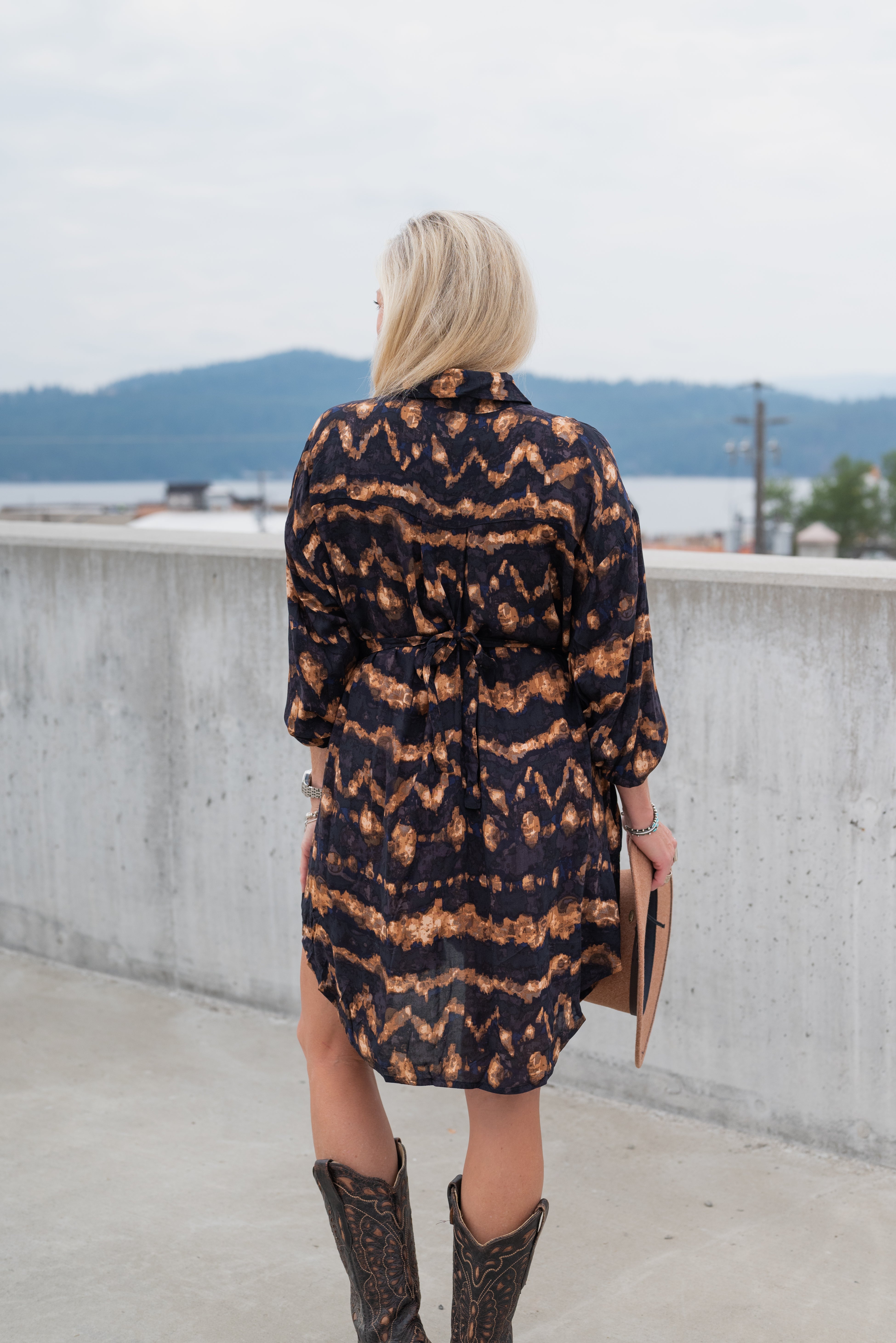 PASSION CINCHED DRESS