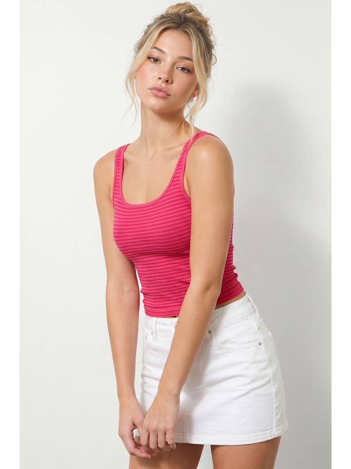 NORAH STRIPED TANK