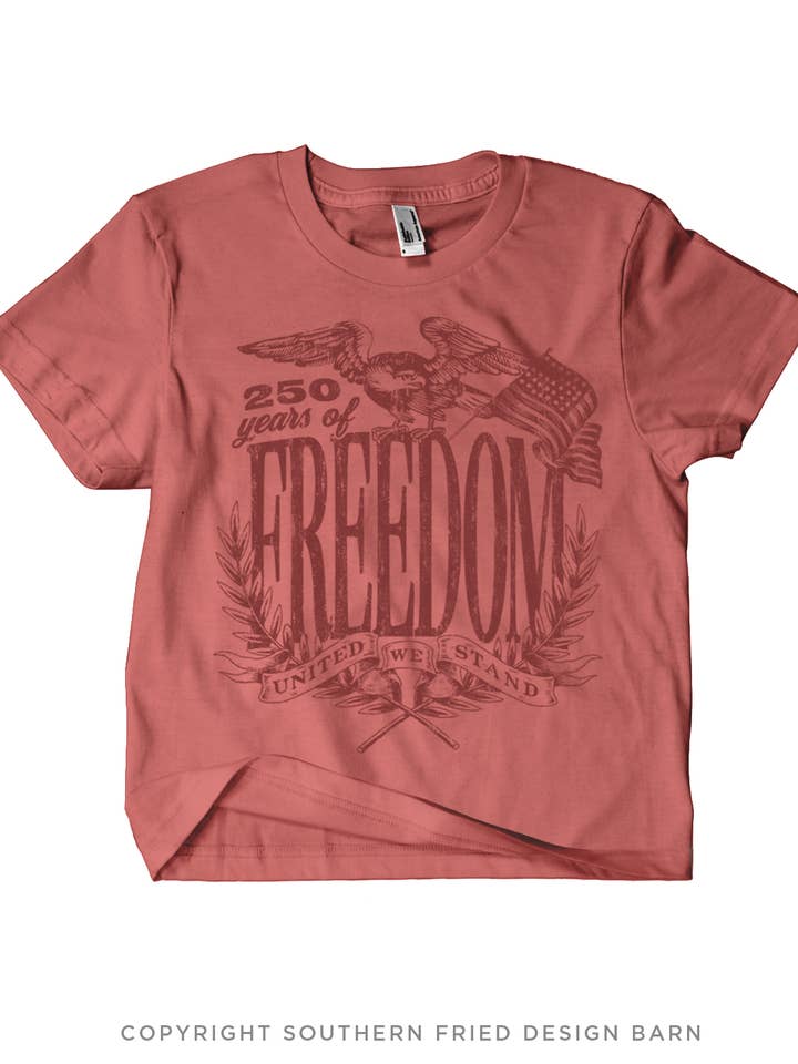Freedom Mid Length Crop Shirt