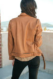 MAYFAIR LEATHER BIKER JACKET