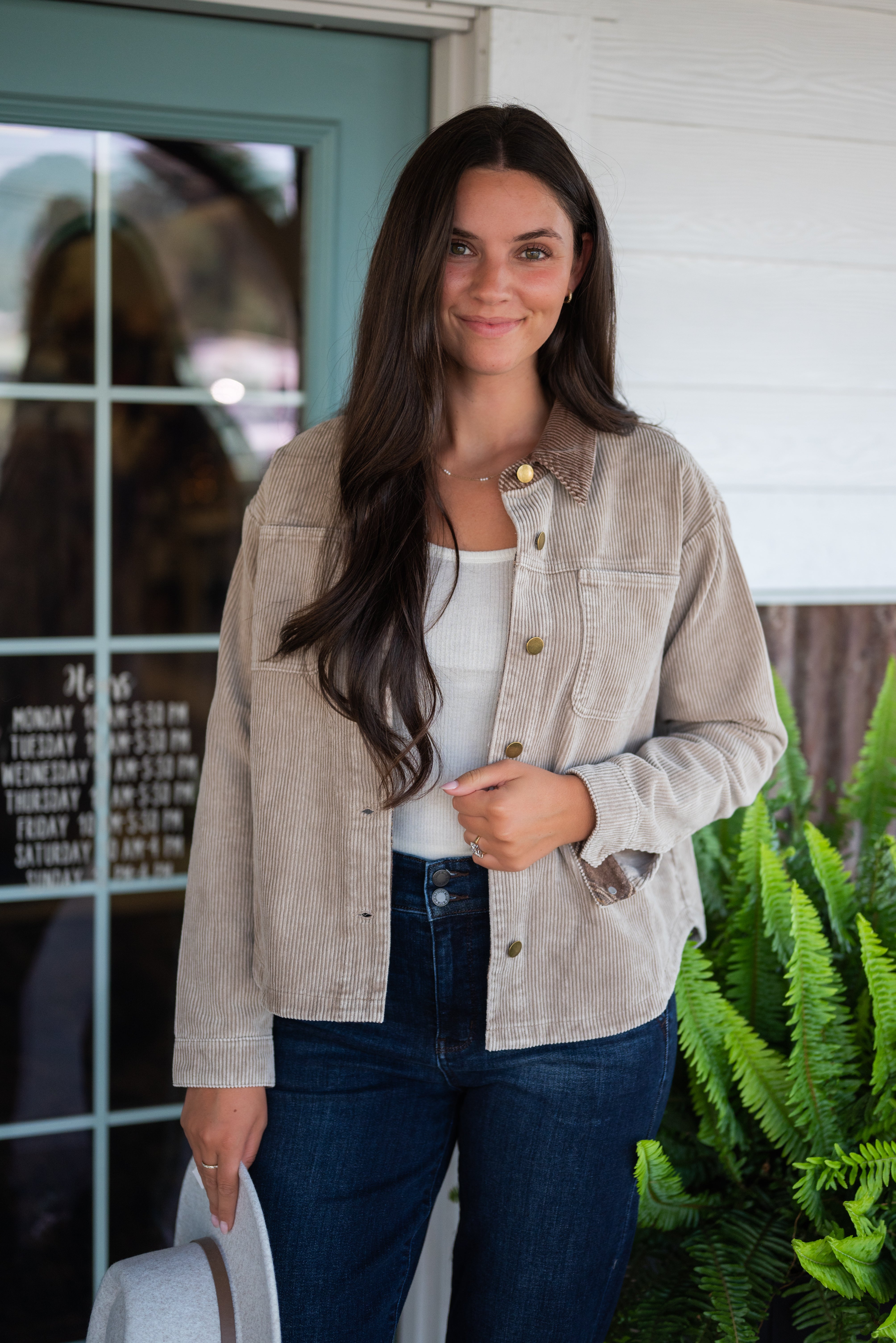 MAYBELL CORDUROY SHACKET