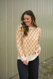 FLETCHER CHECKERED SWEATER