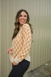 FLETCHER CHECKERED SWEATER