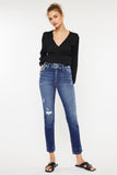 ALINA HIGH RISE SKINNY STRAIGHT