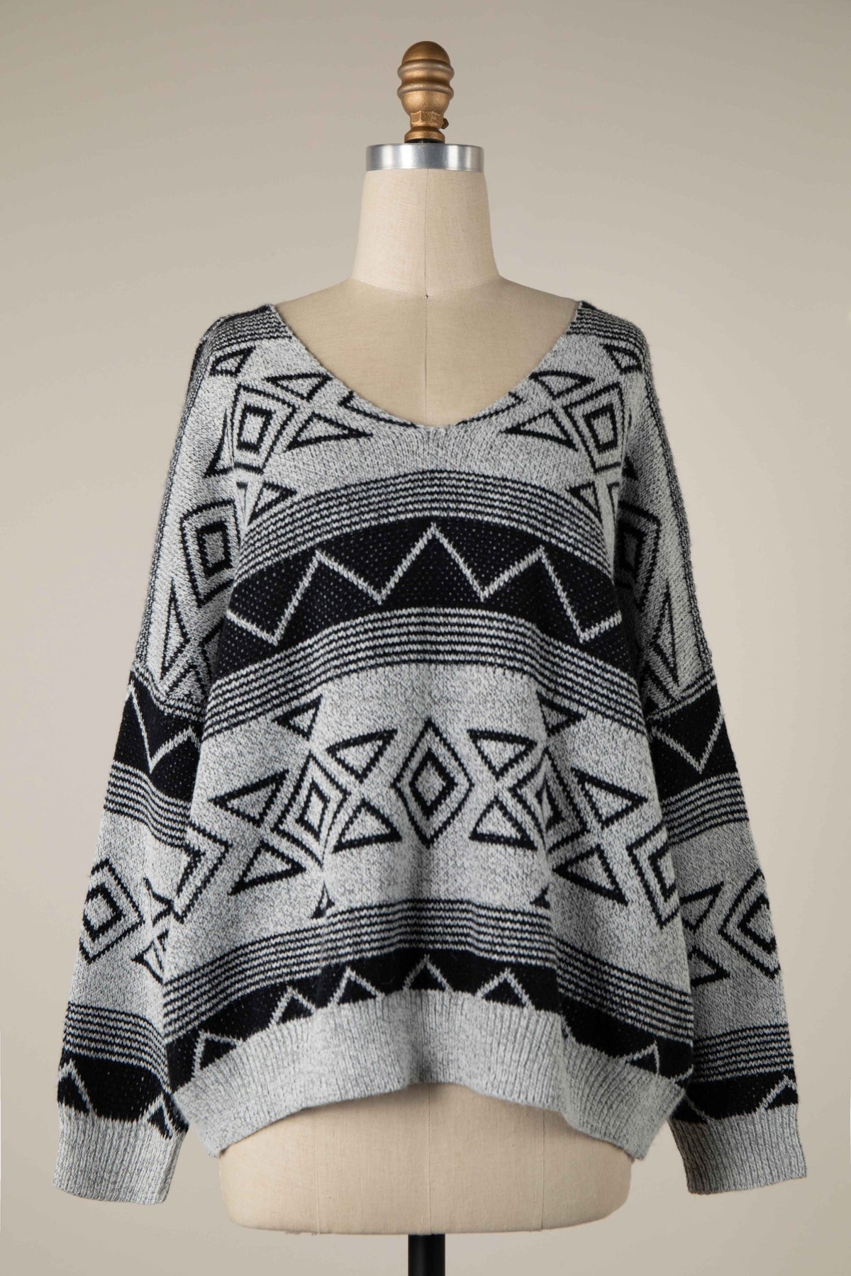 CHANTAL AZTEC SWEATER