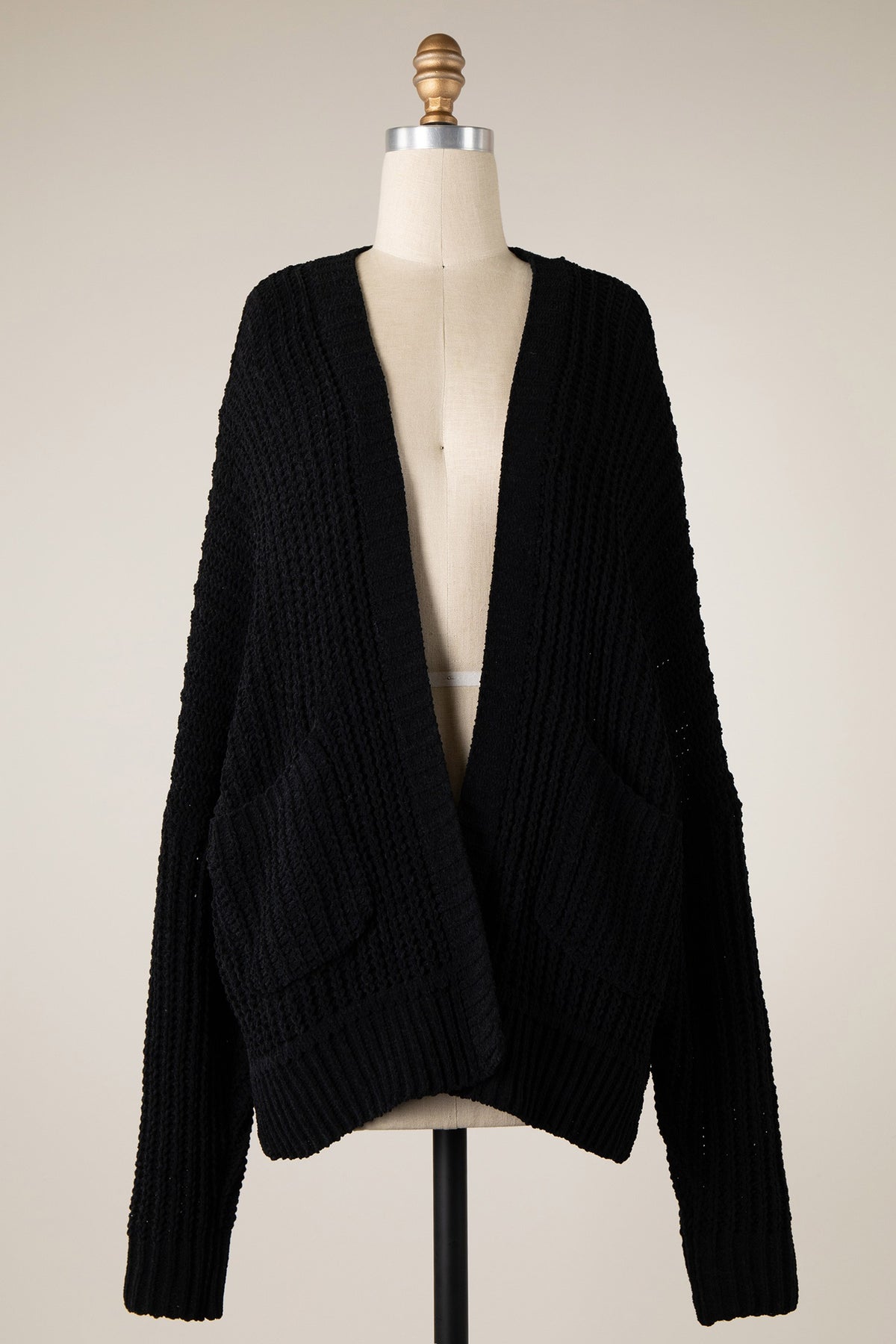 PANSY CHENILLE CARDIGAN