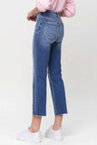 TEAMING UP MID RISE STRAIGHT CROP