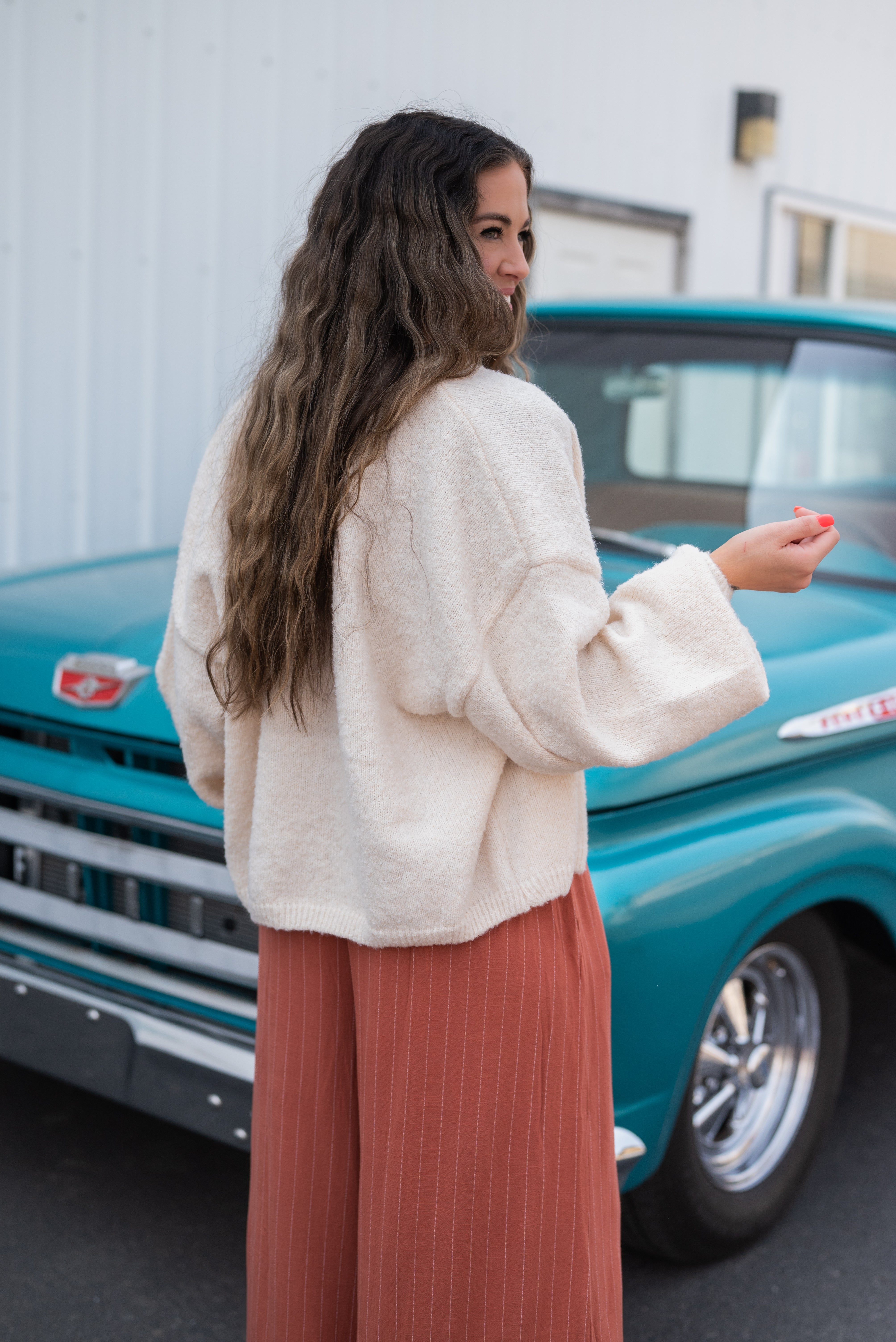MARLEY DOLMAN SLV SWEATER CARDI