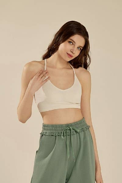 PERLIE Triangle Lace Bralette