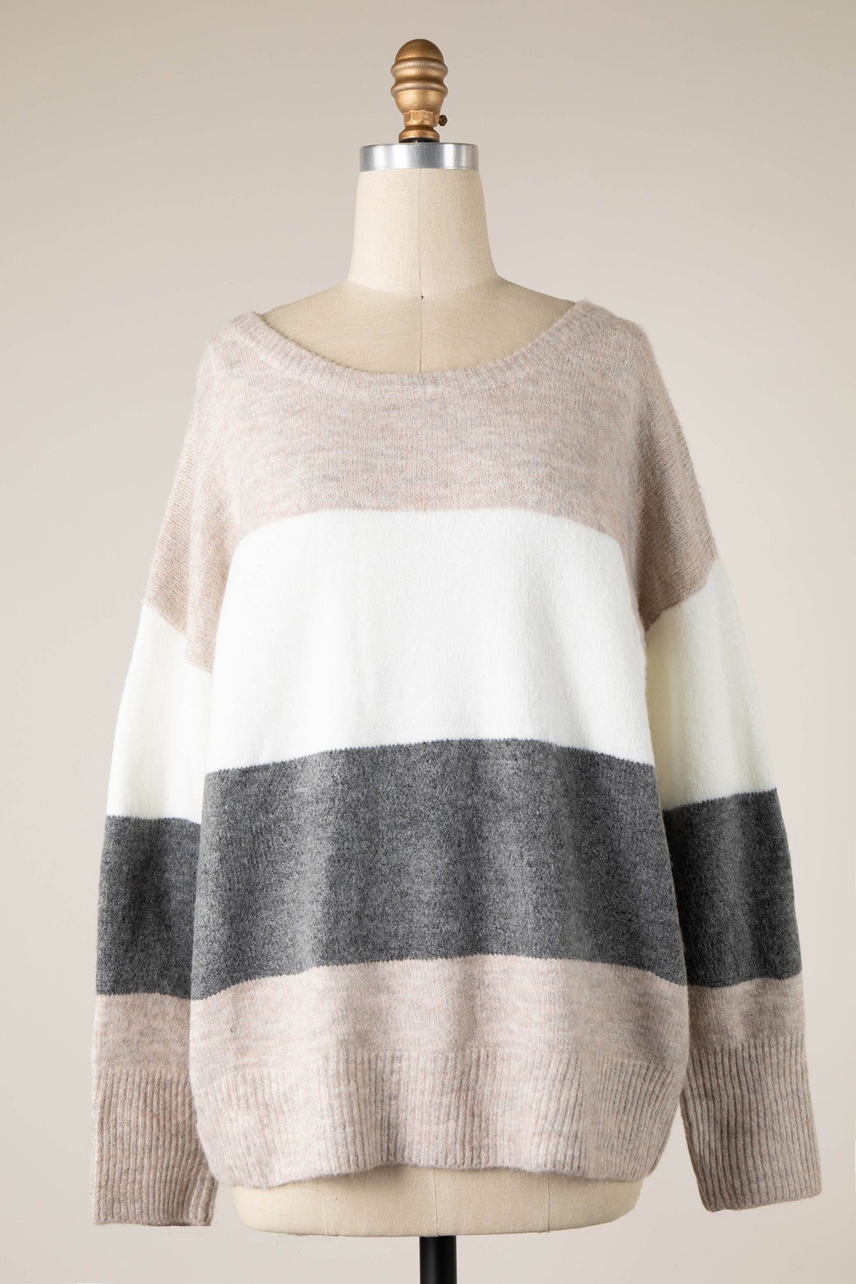 DES STRIPE SWEATER