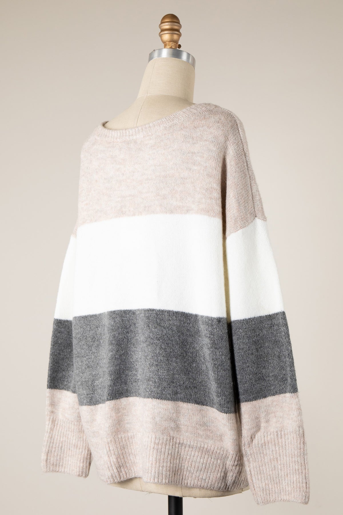 DES STRIPE SWEATER
