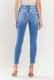 AT THIS RUNWAY HIGH RISE CROP SKINNY