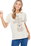 RAISED ON COUNTRY MUSIC TEE