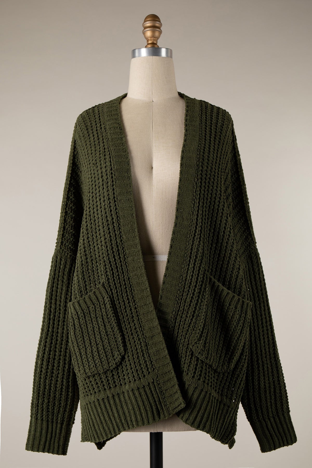 PANSY CHENILLE CARDIGAN
