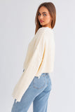 EMERY CROP SWEATER