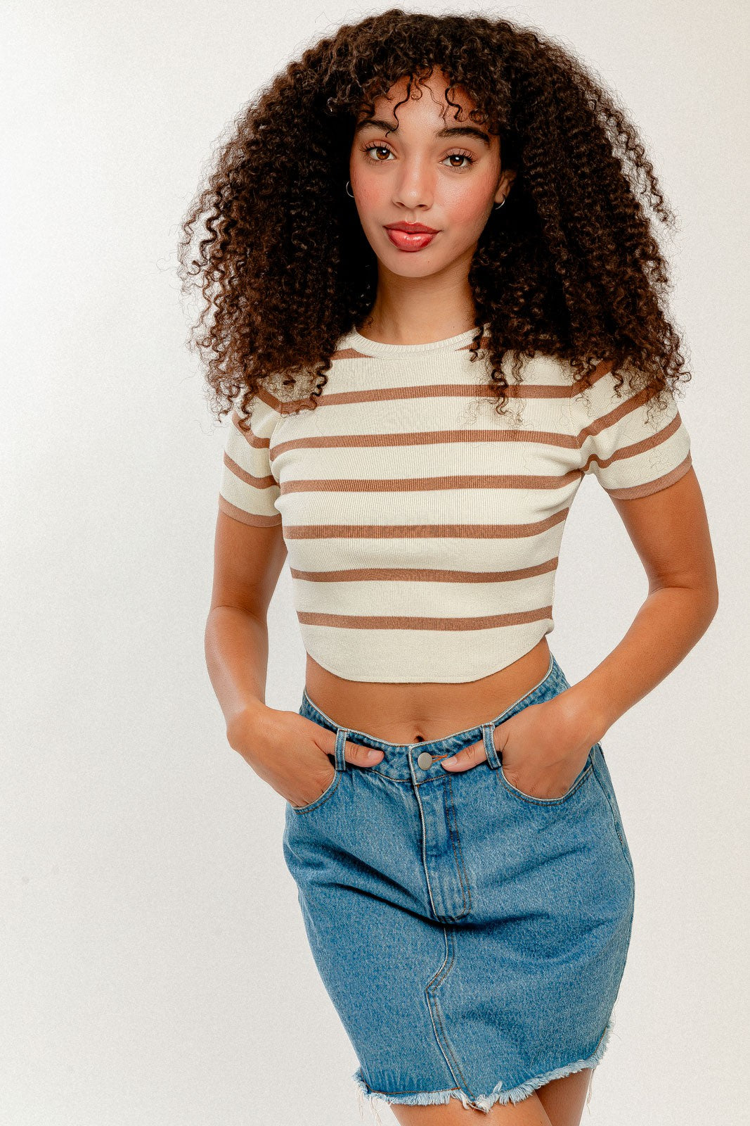 SIMONE STRIPE TEE