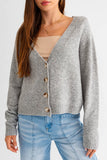 CONSTANCE CROPPED CARDIGAN