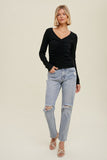 EVE RUCHED TOP