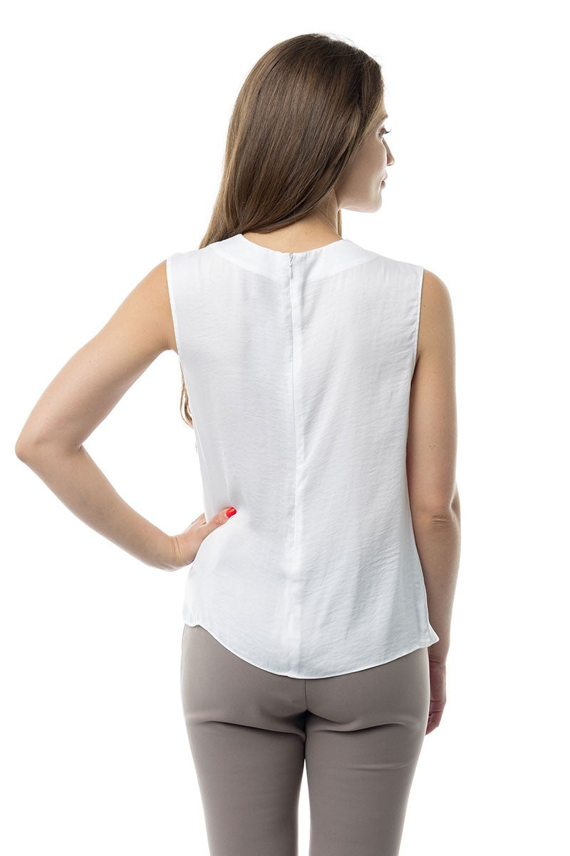 MATTIE SATIN TANK