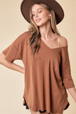 LISE OVERSIZED TOP